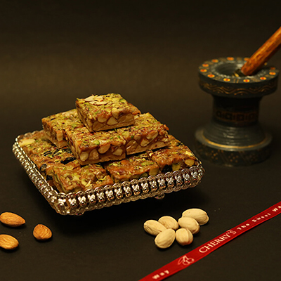 "HONEY BADAM CHIKKI - 1kg - Click here to View more details about this Product